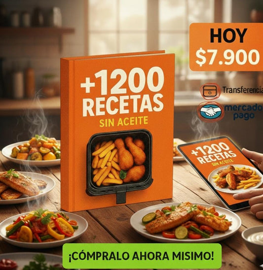 +1200 recetas AIRFRYER
